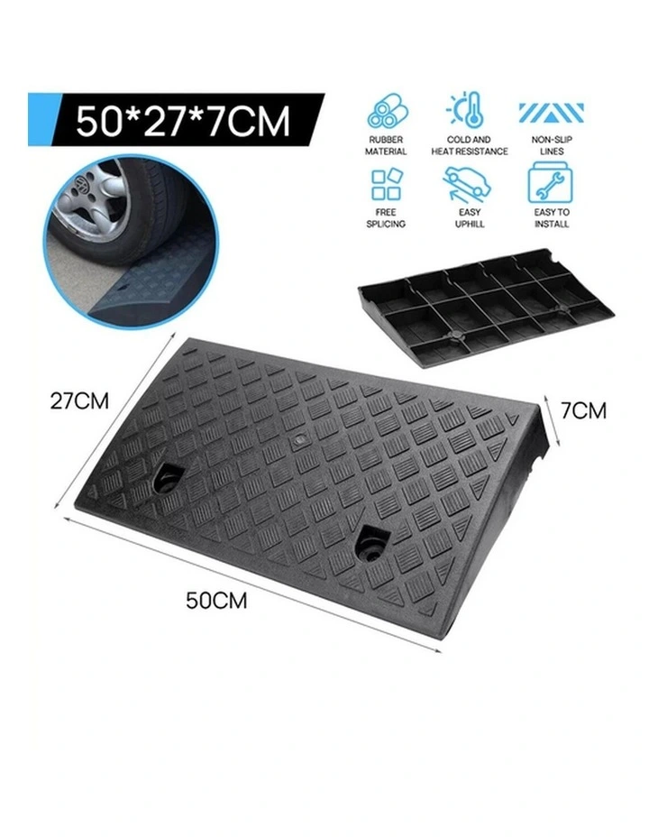 Heavy Duty Kerb Curb Ramp Threshold Ramps For Truck Wheelchair Car Motorbike Scooter Bicycle image 2