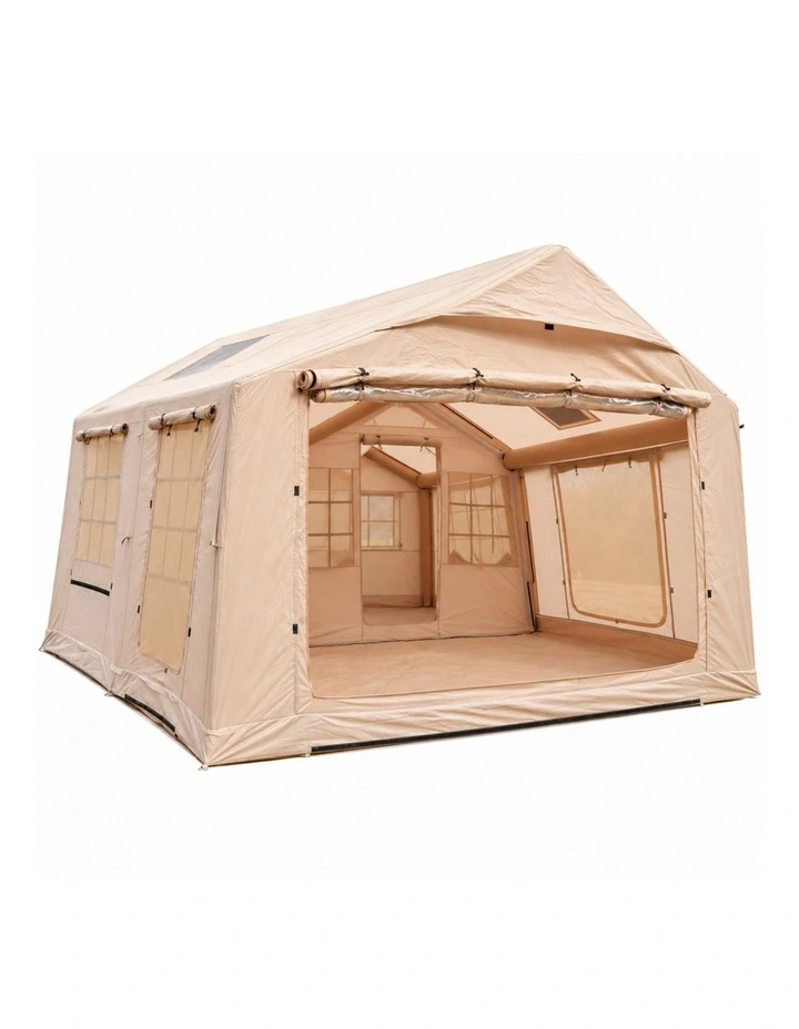 Weisshorn Inflatable Cabin Tent 300x400cm Side Awning Roof Skylight image 7