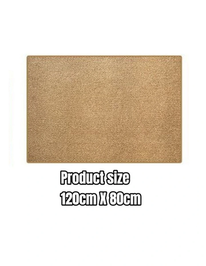 Ordinary Entrance Door Carpet 120x80cm Sole Cleaning Mat Sand Dust Removal Washable Indoor Outdoor image 5
