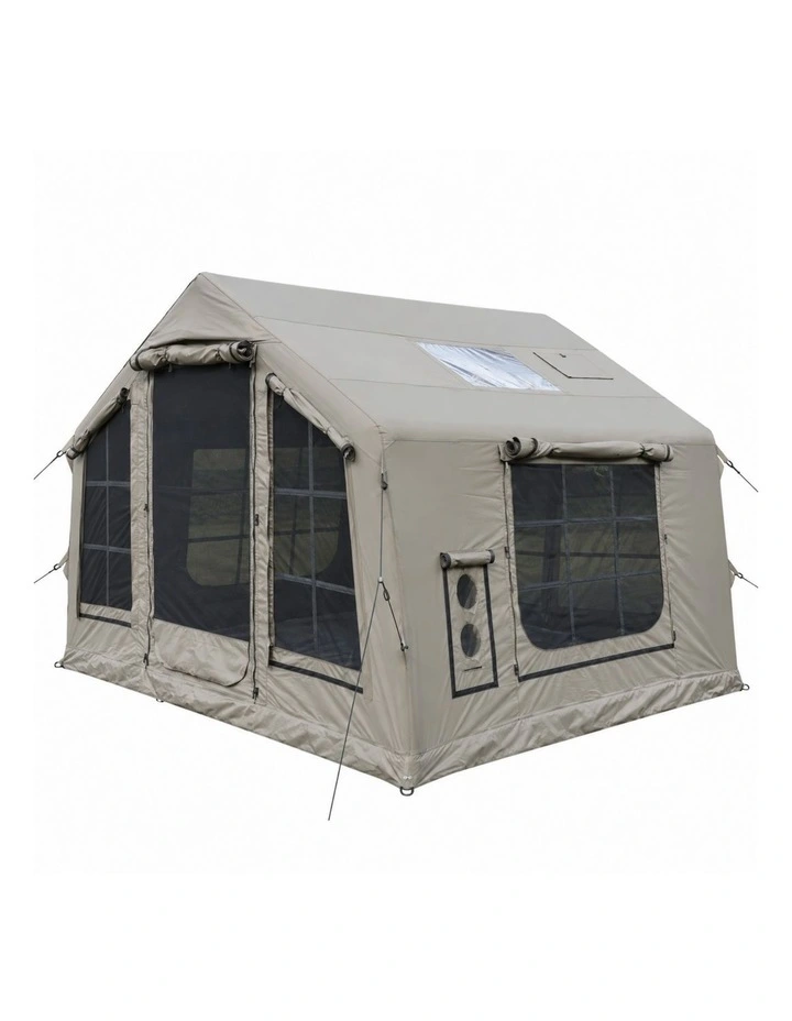 Weisshorn Inflatable Camping Tent Cabin Style with Skylight Mesh 300x265cm image 1