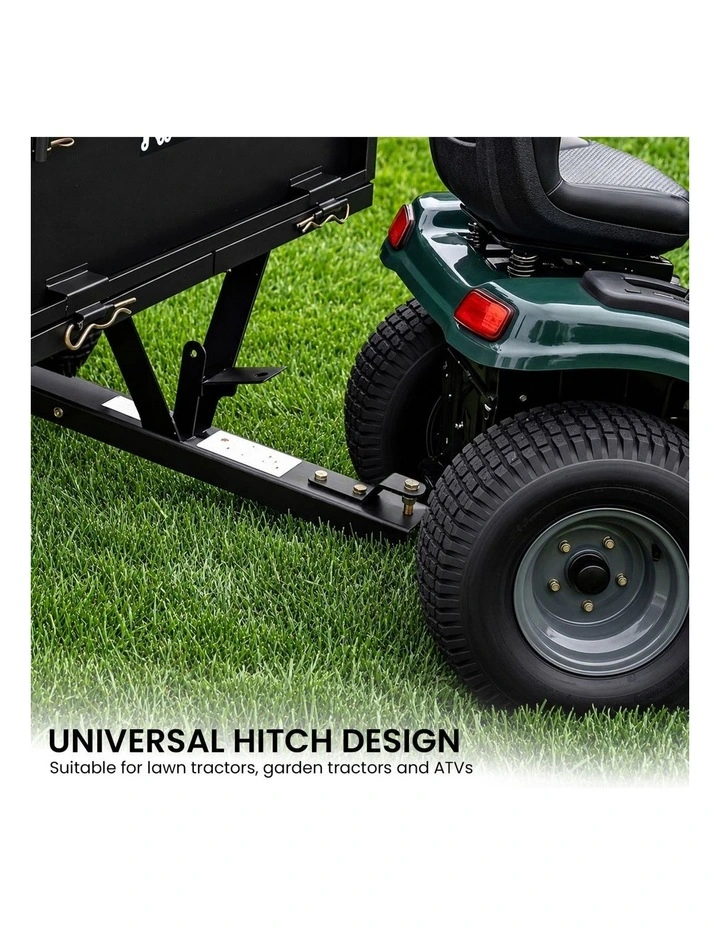 Kartrite 430kg Heavy-Duty Steel Dump Cart with Foot Pedal Dumping System image 6