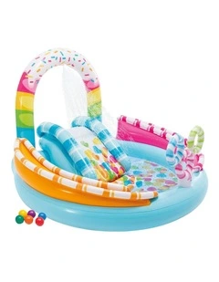 Intex Candy Fun Inflatable Play Centre w/ Slide