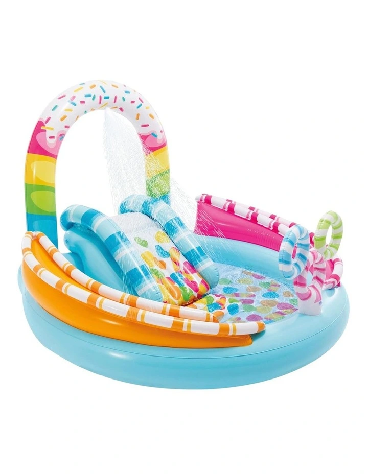 Intex Candy Fun Inflatable Play Centre w/ Slide image 2