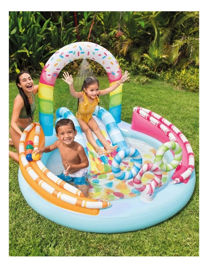Intex Candy Fun Inflatable Play Centre w/ Slide image 7