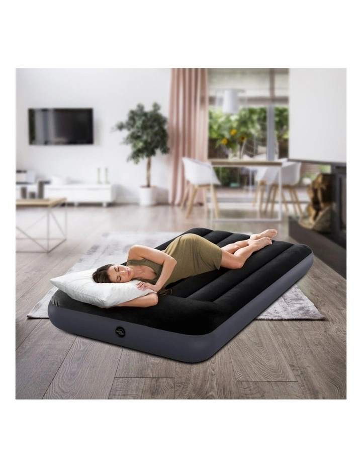 Intex Twin Dura-Beam Pillow Rest Classic Airbed image 2