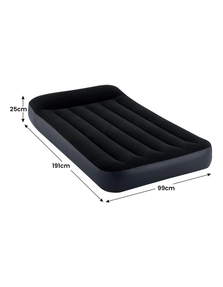 Intex Twin Dura-Beam Pillow Rest Classic Airbed image 4