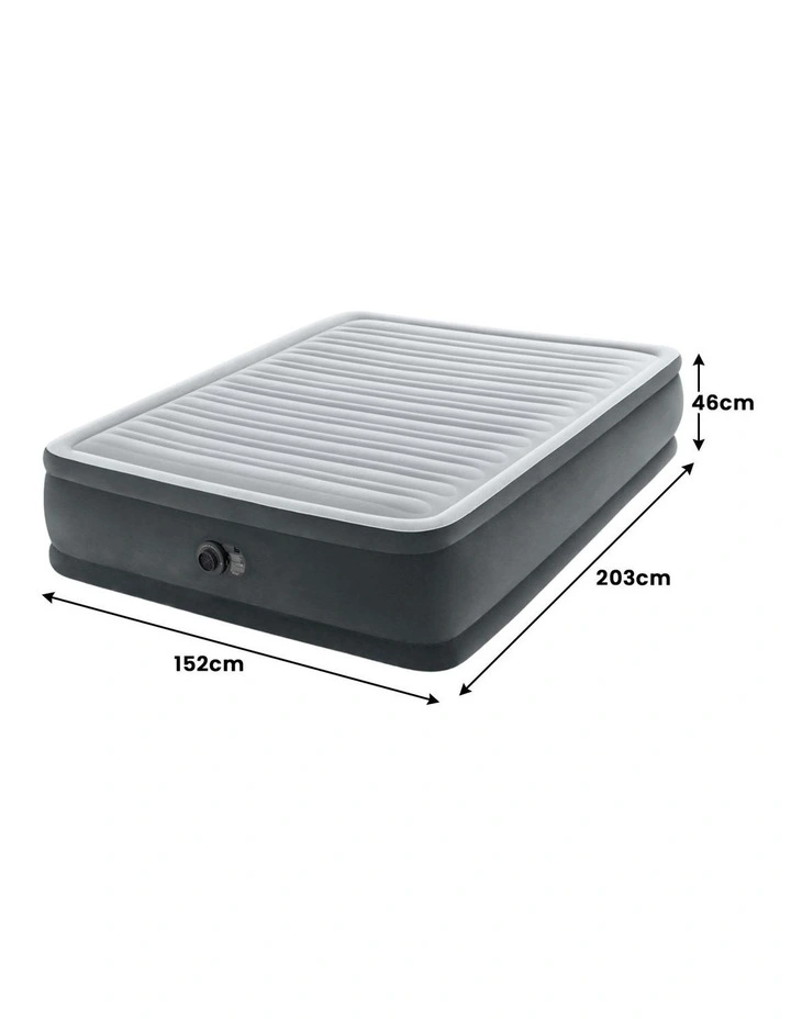 Intex Dura-Beam Deluxe Queen Comfort-Plush Elevated Air Mattress image 3