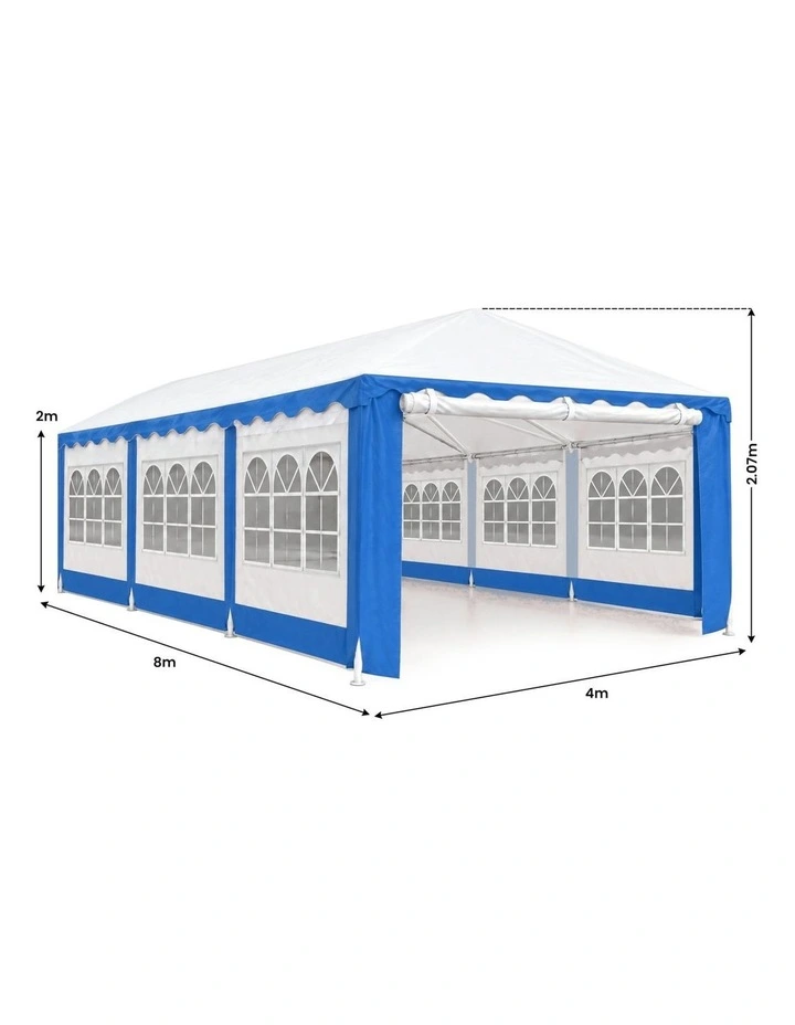 4x8 Outdoor Event Wedding Marquee Tent Blue image 3