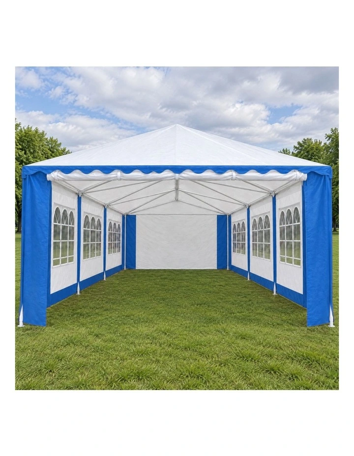 4x8 Outdoor Event Wedding Marquee Tent Blue image 7