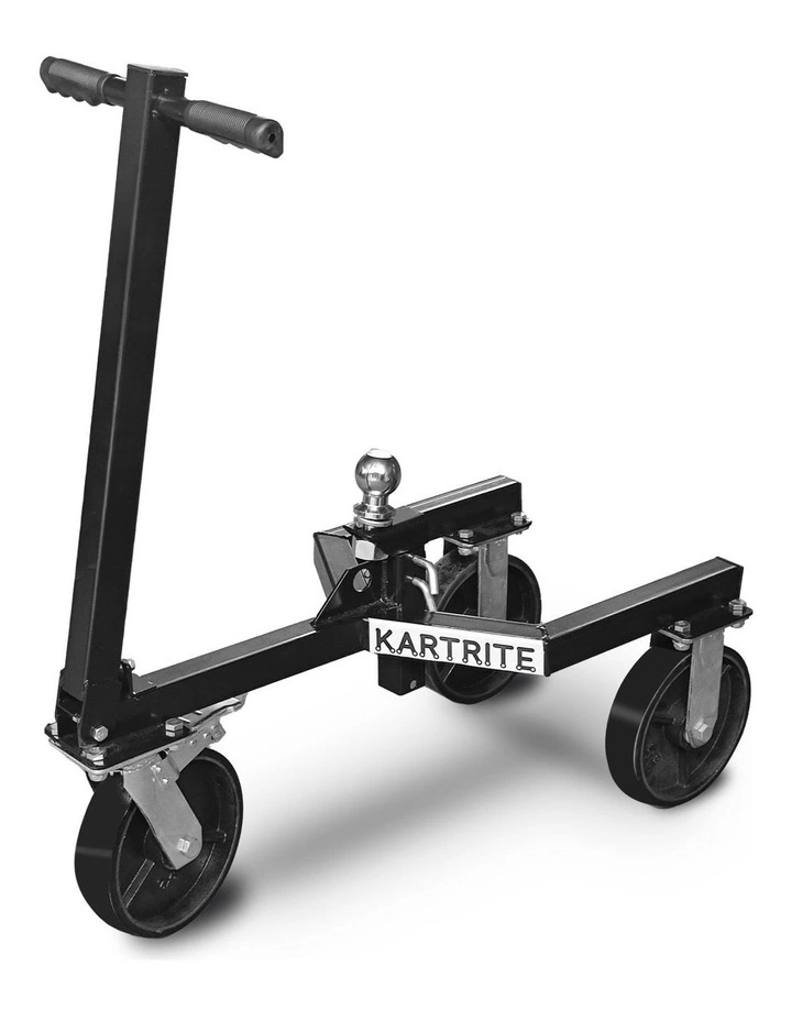 Kartrite Trailer Dolly Adjustable 2in Hitch Ball 1500kg Tongue Weight Capacity 8in Swivel Wheels image 1