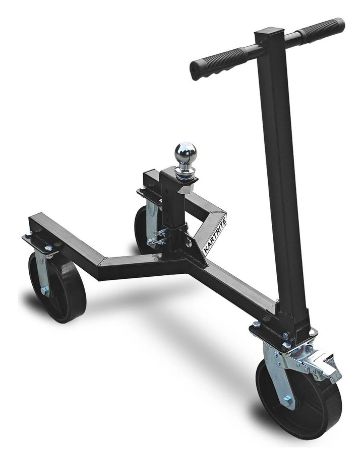 Kartrite Trailer Dolly Adjustable 2in Hitch Ball 1500kg Tongue Weight Capacity 8in Swivel Wheels image 2