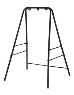 Gardeon Hammock Stand 135cm x180cm Steel Frame for Hanging Chairs Black