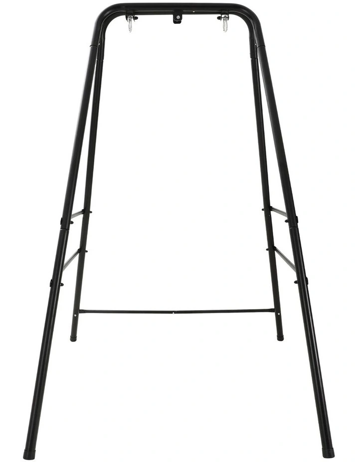 Gardeon Hammock Stand 135cm x180cm Steel Frame for Hanging Chairs Black image 3