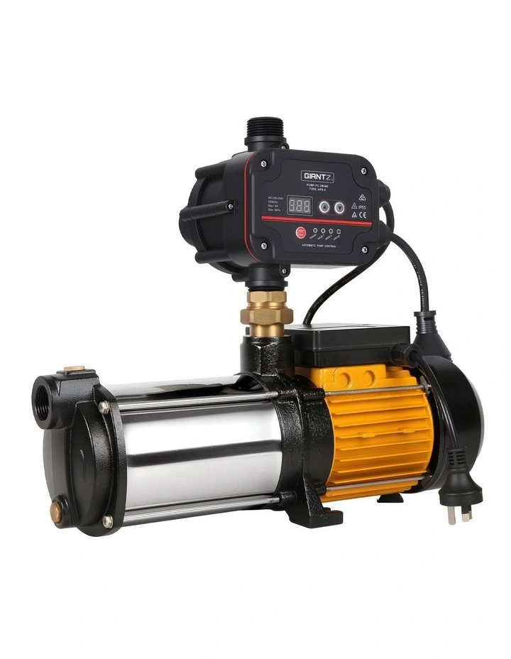 Giantz 4-Stage Water Pump Auto Controller Farm Irrigation Stainless Max. 2000W image 1