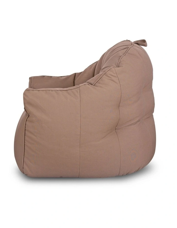 Fab Habitat Atria Outdoor Bean Bag Umbrella Sofa with Handle in Brown image 3