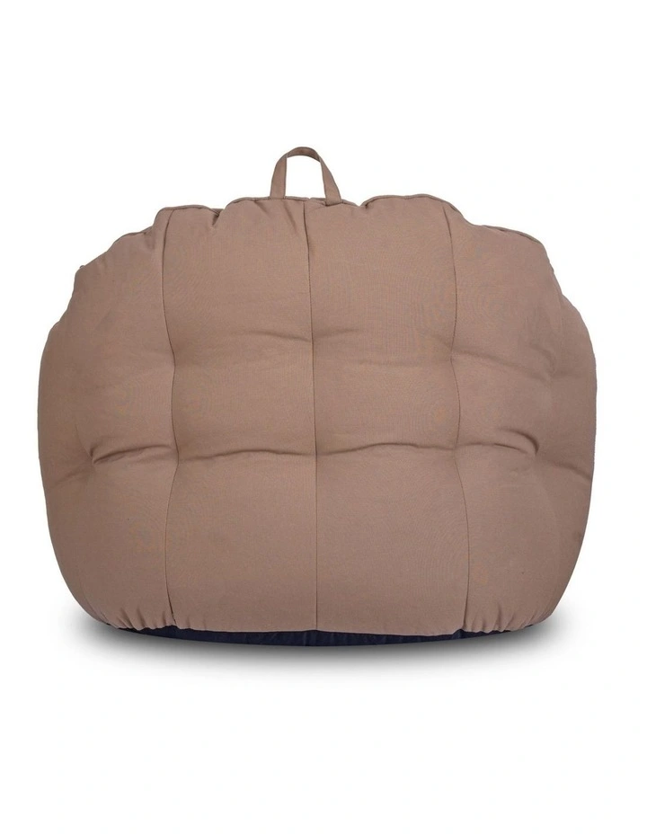 Fab Habitat Atria Outdoor Bean Bag Umbrella Sofa with Handle in Brown image 4