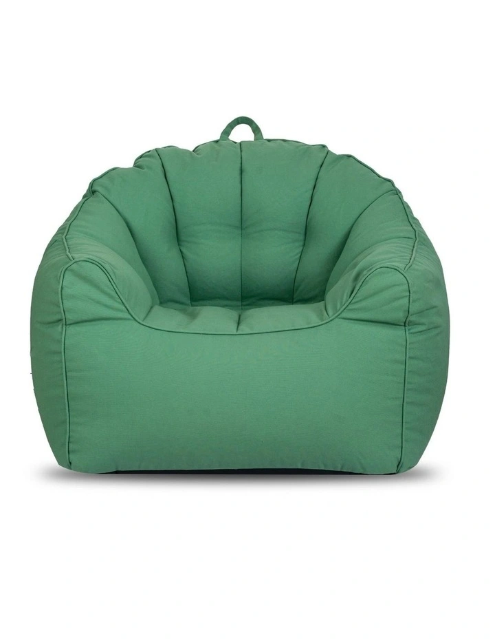 Fab Habitat Atria Outdoor Bean Bag Umbrella Sofa with Handle in Green image 2