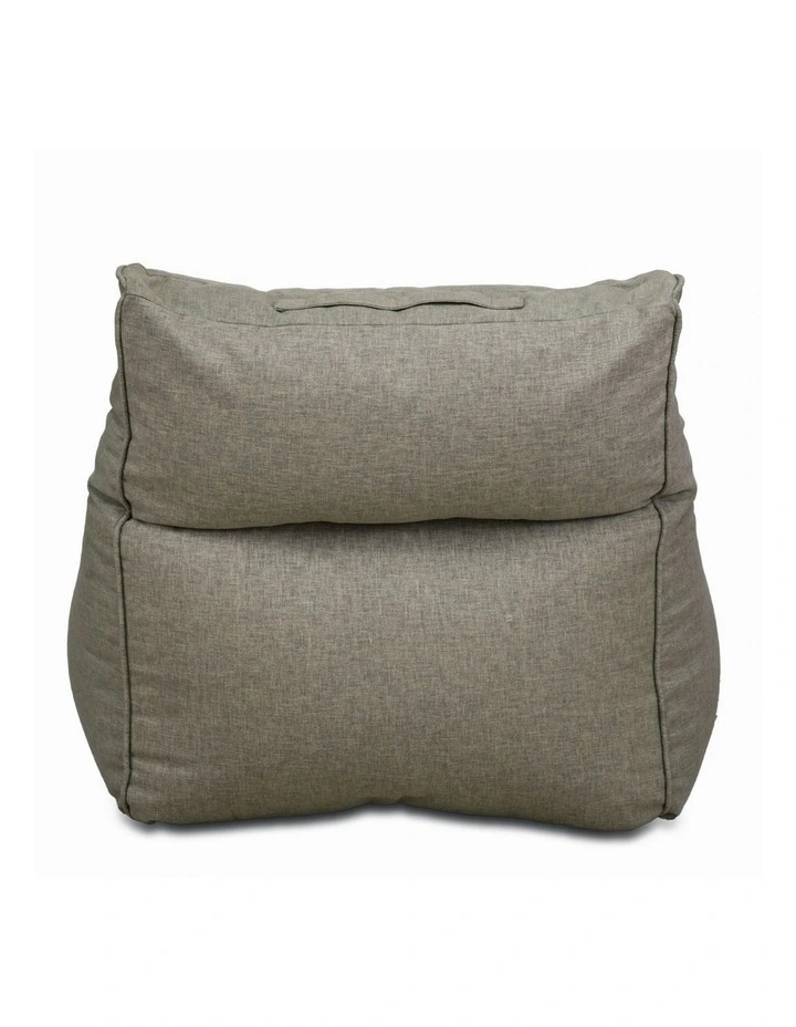 Fab Habitat Altair Outdoor Star Lounger Bean Bag with Handle & Pocket in Sage image 3