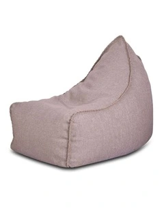 Fab Habitat Vector Bean Bag Outdoor Pancho with Handle in Beige