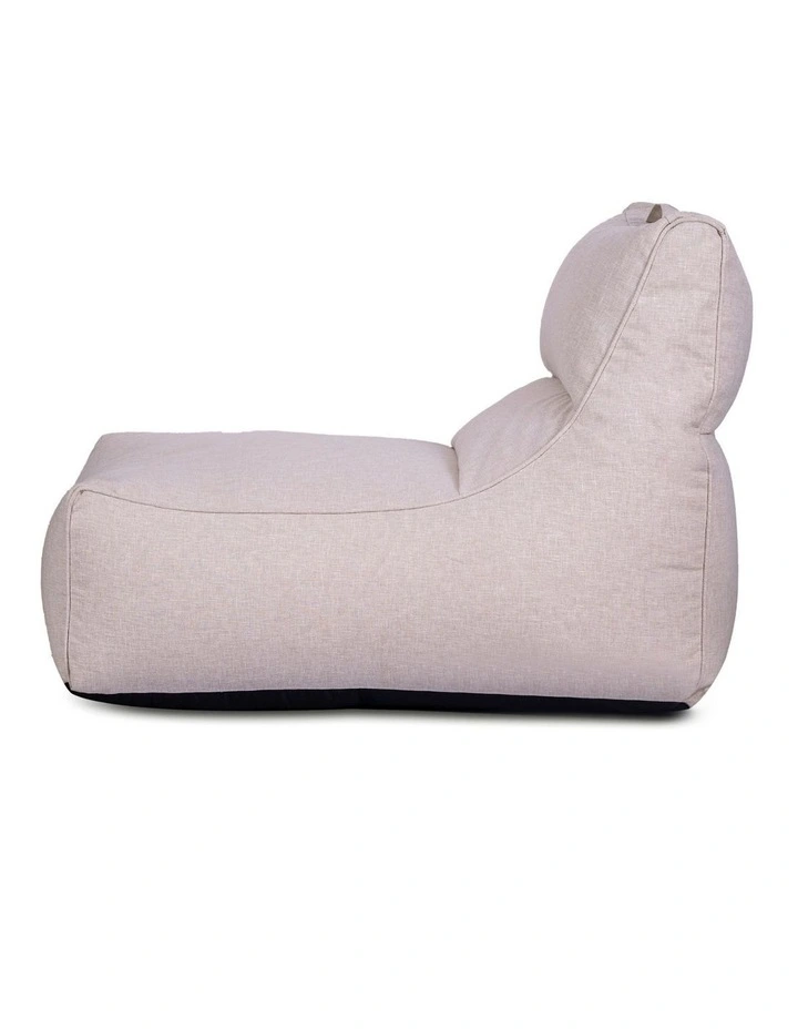 Fab Habitat Altair Outdoor Star Lounger Bean Bag with Handle & Pocket in Beige image 3