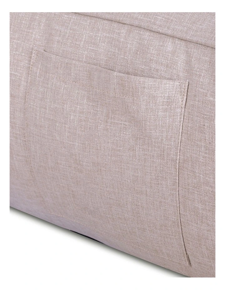 Fab Habitat Altair Outdoor Star Lounger Bean Bag with Handle & Pocket in Beige image 5