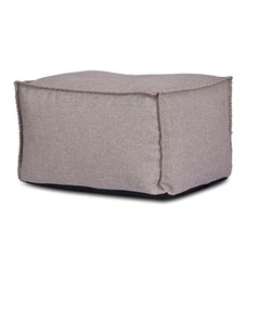 Fab Habitat Vector Outdoor Pouffe in Beige