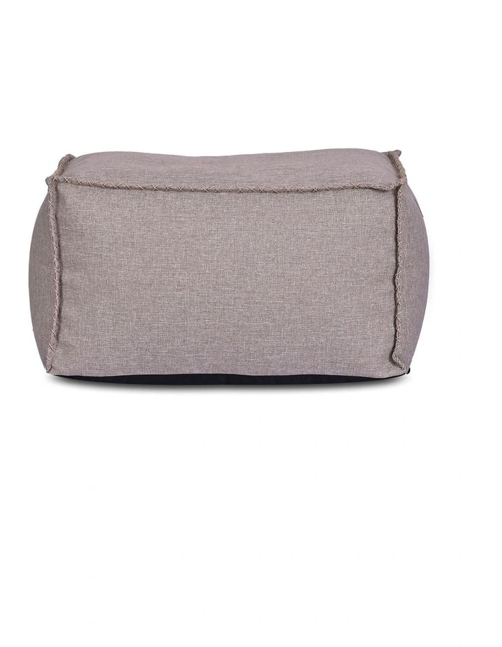 Fab Habitat Vector Outdoor Pouffe in Beige image 2