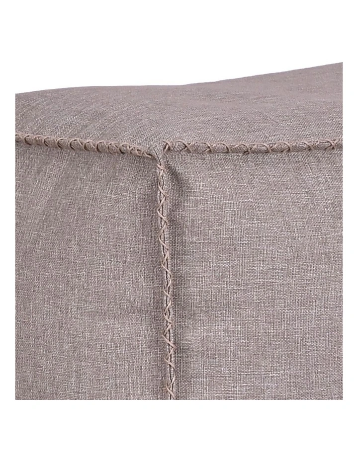 Fab Habitat Vector Outdoor Pouffe in Beige image 3