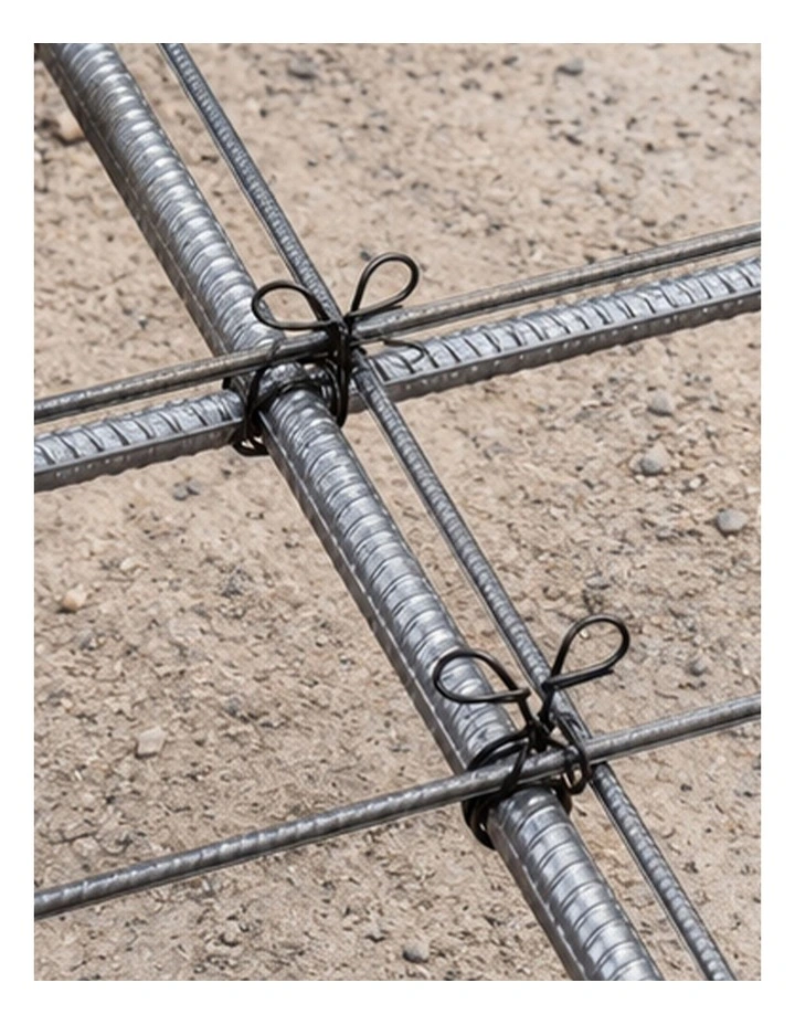 Traderight Cable Ties Rebar Tying Tool Reinforcing Mesh Loop Ties Metal 1000Pcs image 6