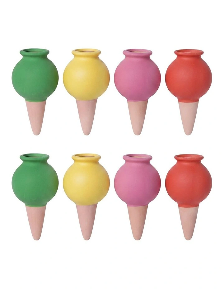 TOQUE Self Watering Spikes 8Pc Terracotta Slow Release for Indoor Outdoor image 7