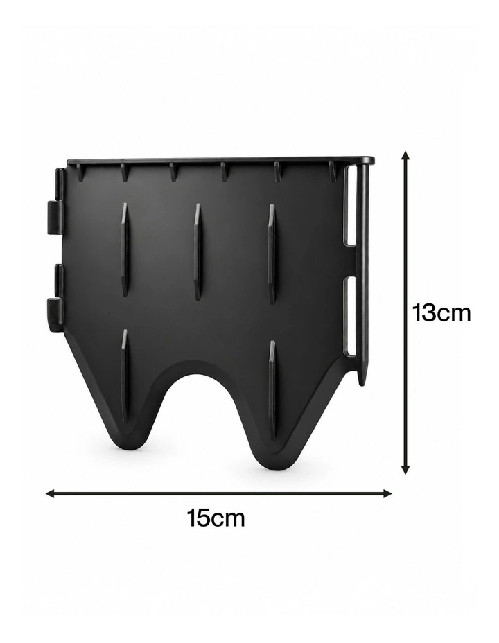 Lambu Garden Edging Lawn Edging Garden Fence 26.7m Modular Black PP PE image 2
