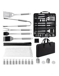 Moyasu BBQ Tool Set 20Pc Stainless Steel Grill Kit Case Camping Cooking