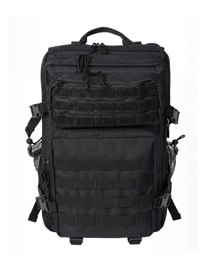 Slimbridge 45L Military Tactical Backpack Rucksack Hiking Travel Bag Black image 1