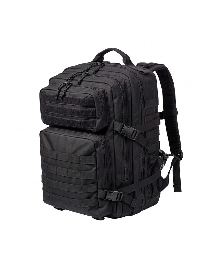 Slimbridge 45L Military Tactical Backpack Rucksack Hiking Travel Bag Black image 7