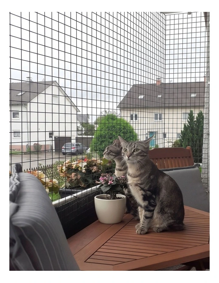 Mountview Solar Panel Bird Mesh PVC Coated 30m Roof Guard for Pigeons Black image 7