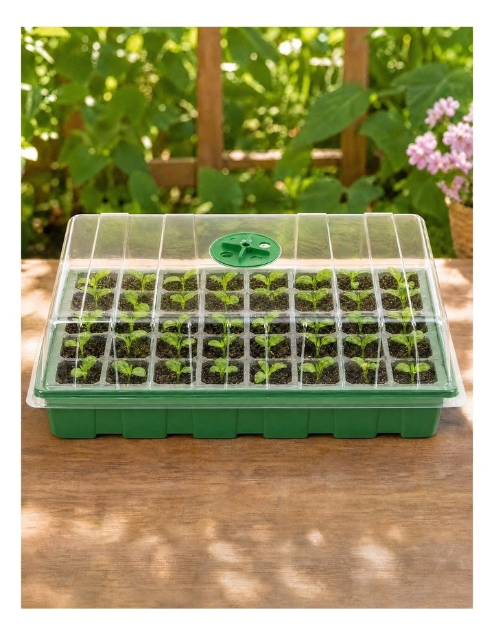 Toque Toque Seedling Tray 5 Pack Greenhouse Kit With Vented Dome For ...