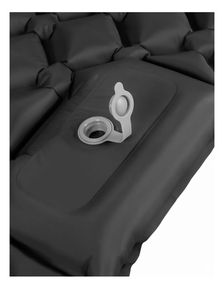DreamZ Camping Mattress Sleeping Pad Inflation 40D Nylon TPU Camping Black image 5