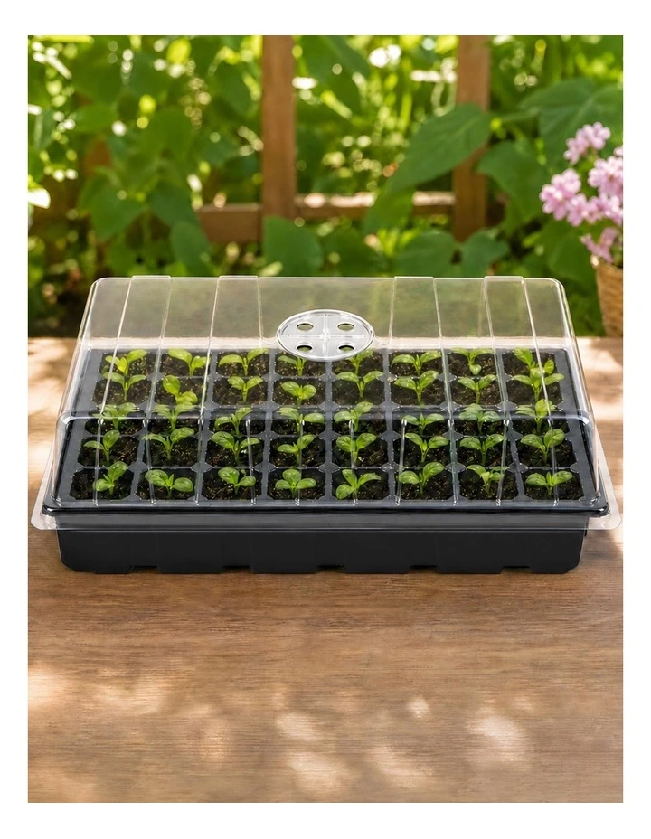 Toque Toque Seedling Tray 5 Pack Starter Kit With Vented Dome For ...