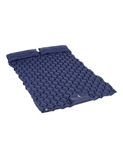 DreamZ Camping Mattress Sleeping Pad Inflation 40D Nylon TPU Camping Blue