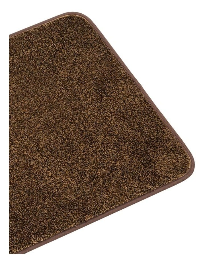 Marlow Door Mat Non Slip Absorbent Washable Pet Friendly for Entrance Brown image 4