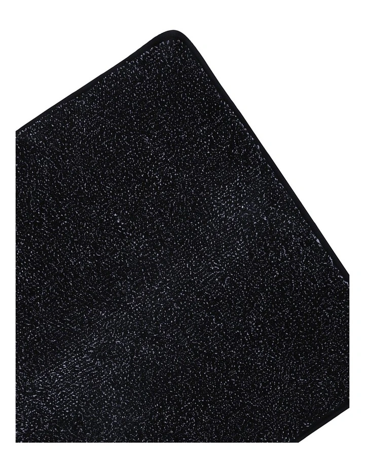 Marlow Door Mat Indoor 90x60cm Non Slip Washable Rug For Front Coal Grey image 4