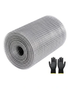 Lambu Rat Mesh Galvanized Steel 6mm 12mx20cm Roll Garden Pest Control Silver