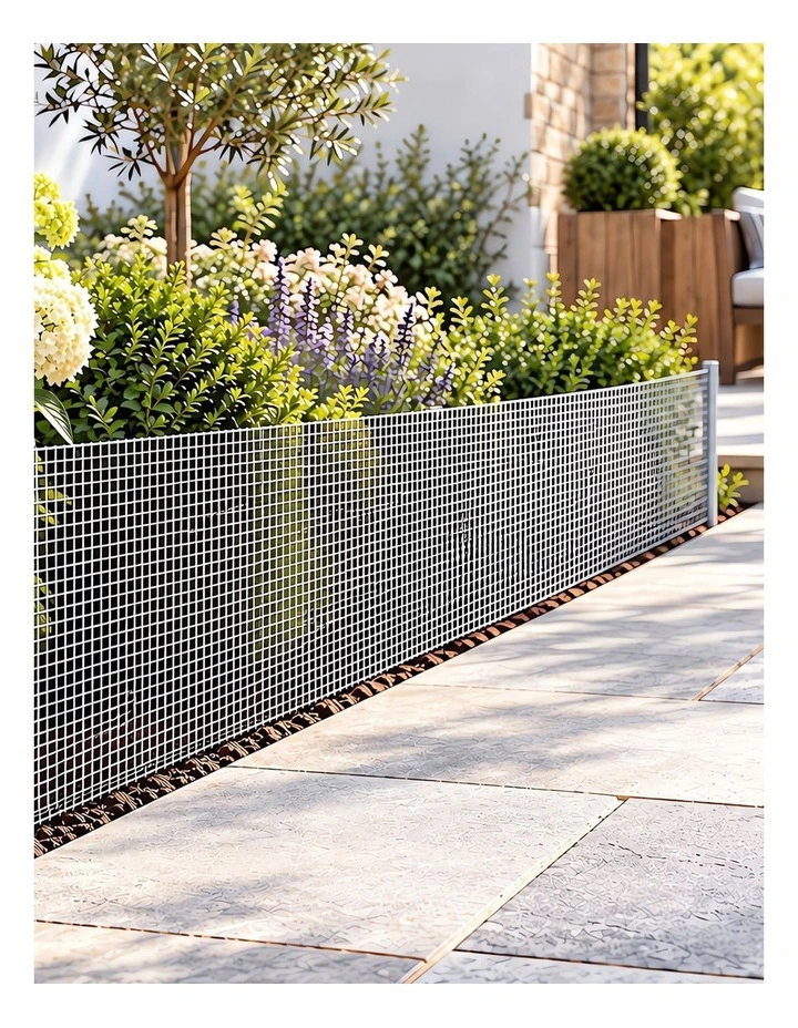 Lambu Rat Mesh Galvanized Steel 6mm 12mx40cm Roll Garden Pest Control Silver image 7