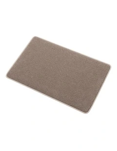 Marlow Door Mat Non Slip Absorbent Washable Pet Friendly for Entrance Beige