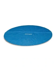 Intex 5.49m Above Ground Solar Outdoor Pool Cover Efficient Blue