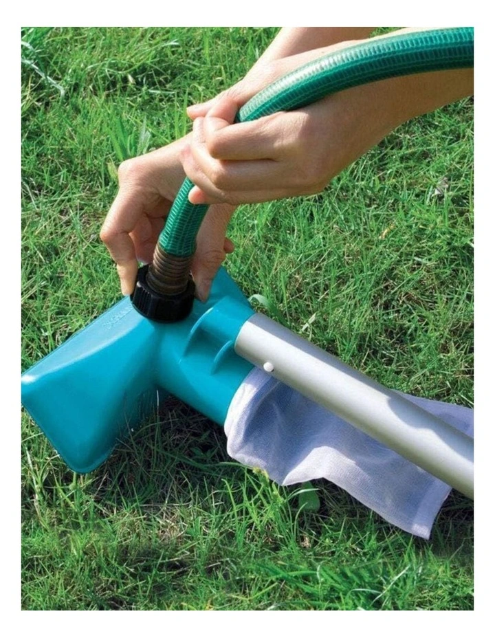 3pc Intex Basic Cleaning Kit Leaf Skimmer Wall Brush Vacuum Head image 4