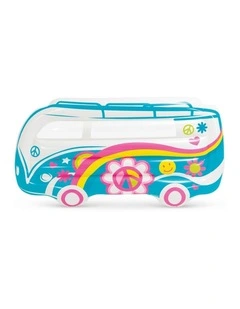 Intex Groovy Van Inflatable Pool Lounge Float Colourful Durable Vinyl
