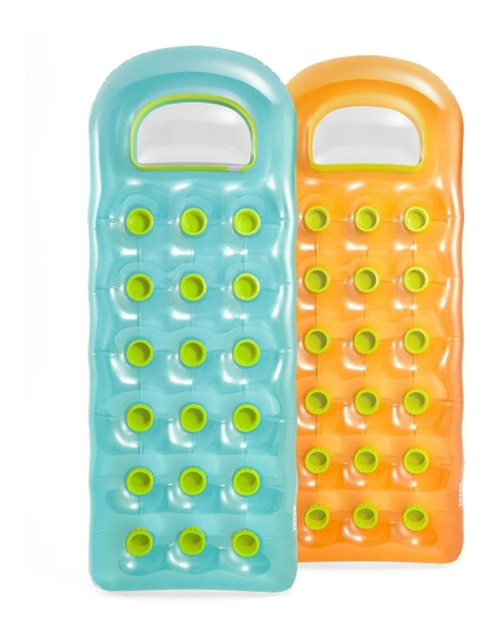 Intex Intex 18-Pocket Portable Beach Pool Mats Suntanner Mat 188x71cm ...