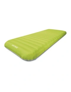 Intex TPU Dura-Beam Camping Mat Green With USB150 Pump Outdoor Use