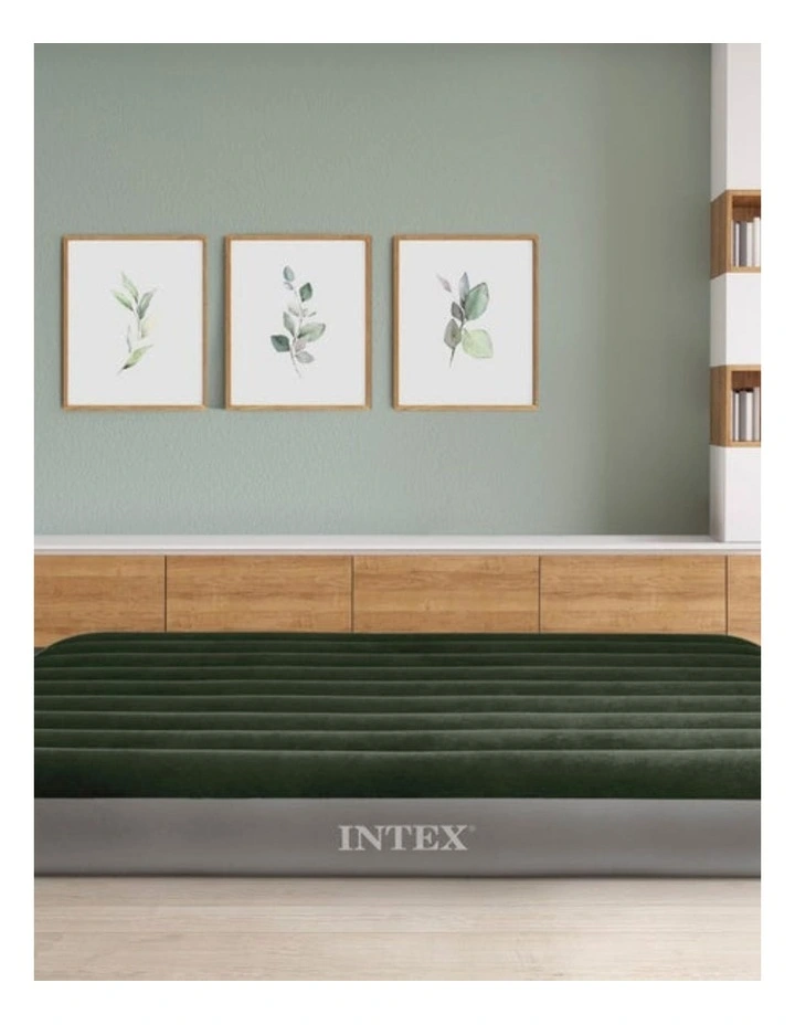 Intex Queen Dura-Beam Prestige Inflatable Downy Airbed With Fiber-Tech image 4